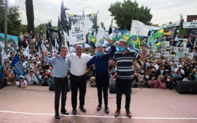 El Frente de Todos cerró su campaña con un importante acto en Varela  y ratificaron su compromiso con  “un proyecto de país nacional y  popular”