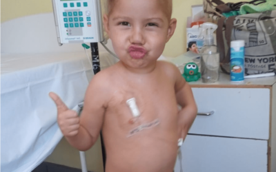 Desesperado pedido de los padres: Su hijo necesita un trasplante de médula ósea