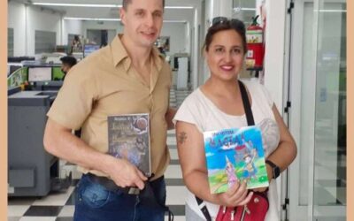 La escritora varelense  Andrea Luna presentó sus dos  nuevos libros