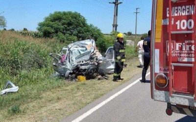 Tragedia en la ruta: 4 hinchas varelenses de River murieron en un accidente