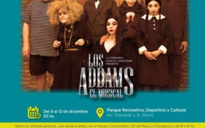 “Los Addams”, una divertida propuesta musical en vísperas de Navidad