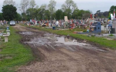 No hay más tierra en el  cementerio de Varela y suspenden entierros por tiempo indeterminado