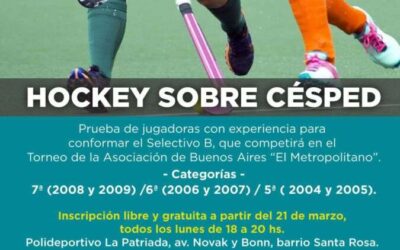 Inscripción abierta para pruebas en el combinado femenino de Hockey sobre Césped