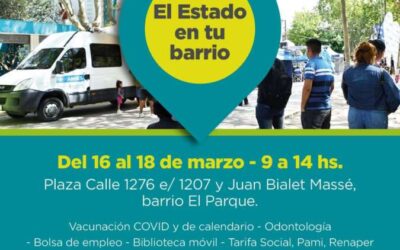 “El Estado en tu barrio” llega a El Parque