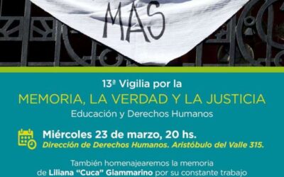 Actividades durante la Semana de la Memoria, la Verdad y la Justicia