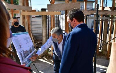 Monitorean obras de infraestructura en la Escuela de Educación Técnica Nº2