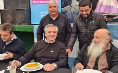 Alberto Fernández visitó Varela con el apoyo de los movimientos sociales y mirando al 2023