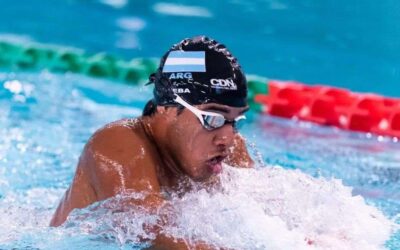 Open Nacional: Sebastián Gallegillo en el podio varelense de natación adaptada