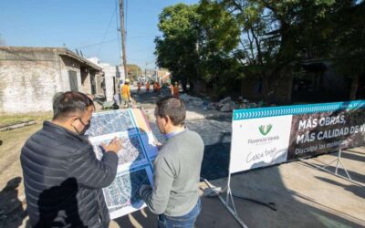 Andrés Watson verificó avances de obras en el entorno del Hospital Zonal General de Agudos “Mi Pueblo”