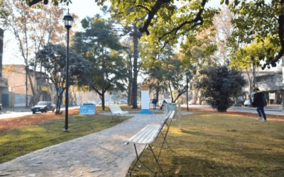 Se inauguró otro tramo en el renovado boulevard de Av. San Martín