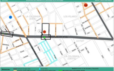 Programan obras en las colectoras de la Ruta Provincial Nº53