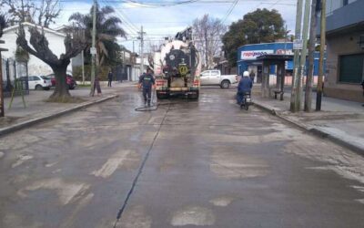 Apertura al tránsito de calle Gral. Belgrano en el barrio Villa Vatteone