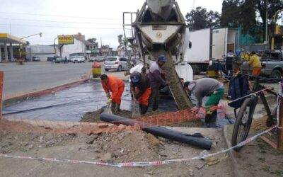 Avances en diversos frentes de obra desplegados en el distrito