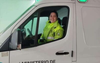 La primera mujer chofer de ambulancia en el hospital Mi Pueblo de Florencio Varela