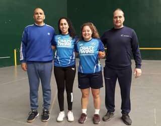 Micaela Cortez, la representante local en el mundial de Frontball