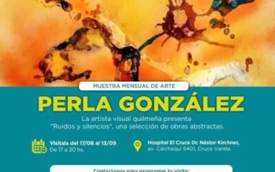 Muestra mensual de arte en el Hospital “El Cruce”