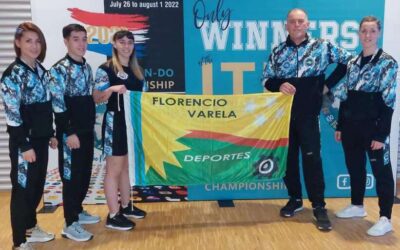 Deportistas varelenses en los podios del Mundial de Taekwondo ITF en Países Bajos