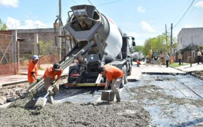 Verificaron obra de reconstrucción vial en Zeballos Centro