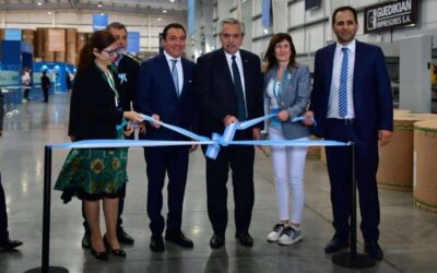 Alberto Fernández encabezó un acto en Florencio Varela con miras al 2023, junto a Silvina Batakis y Andrés Watson inauguración la muestra ExpoPyME