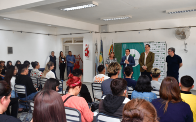 La Comuna formalizó el inicio de nuevas prácticas profesionalizantes para alumnos varelenses