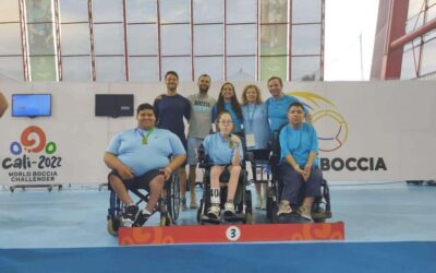 Atleta distrital brilló en un torneo internacional de boccia