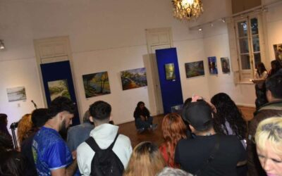 Inauguraron la tercera muestra colectiva “Vive el arte en Varela”