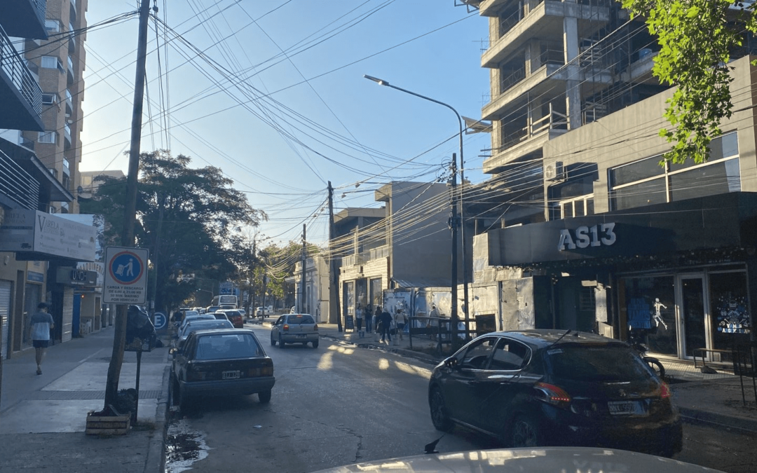 Libre estacionamiento en el casco céntrico