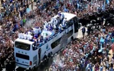 Los campeones del mundo tuvieron el recibimiento más grande de la historia argentina