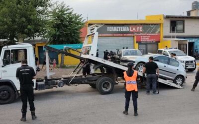 Operativos de control vehicular en el distrito