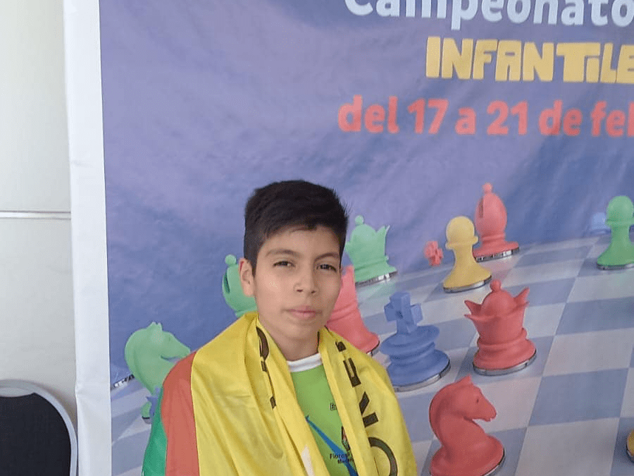 Agustín Duarte: Un niño varelense campeón nacional de Ajedrez