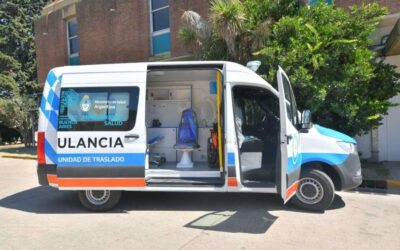 El municipio de Florencio Varela recibió una nueva ambulancia de mediana complejidad