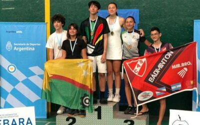 El combinado varelense brilló en el primer torneo internacional de bádminton