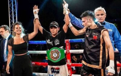 Junior Zárate, el representante varelense campeón latino de boxeo