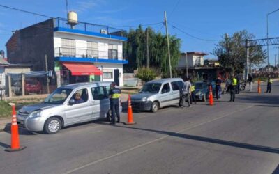 Tests de alcoholemia positivos durante operativos de interceptación en Cruce Varela