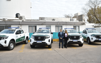 Florencio Varela recibió 6 camionetas para patrullaje de la Gendarmería Nacional