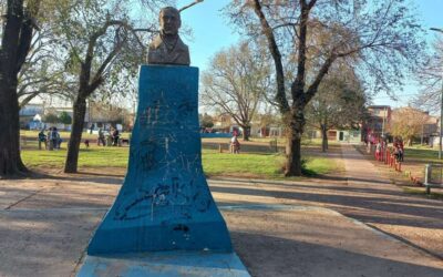 Vandalizaron el monumento del General Manuel Belgrano en el Km, 26