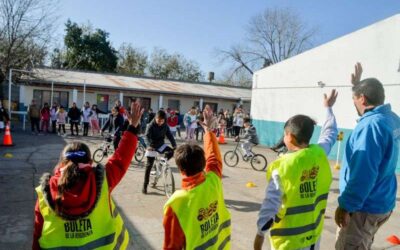 Lanzaron los programas municipales de Seguridad Vial en la Primaria Nº35