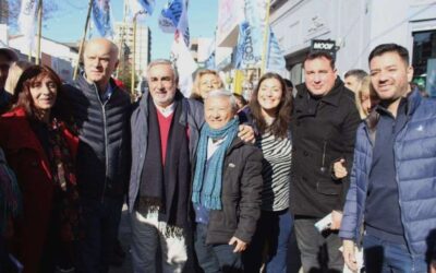 Néstor Grindetti visitó  Florencio Varela y criticó a Kicillof