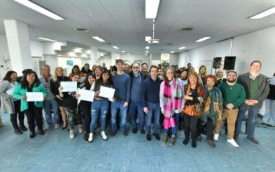 Capacitaron a trabajadores de la educación