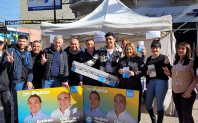 Unión por la Patria Varela lleva la propuesta electoral a los barrios