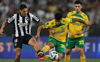 Defensa y Justicia consiguió un valioso empate ante Botafogo como visitante por la Copa Sudamericana