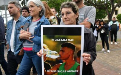 Cruce Varela: Acto de señalización en homenaje a Lucas González