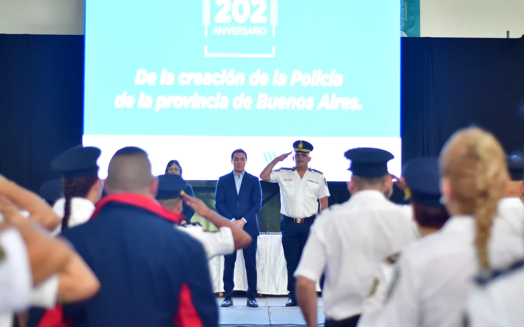 Conmemoración por los 202 años desde la creación de la Policía de la Provincia de Buenos Aires