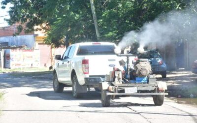 Continuaron las tareas de fumigación en barrios varelenses