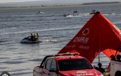 Buscan intensamente en Córdoba a un hombre que cayó de una moto de agua