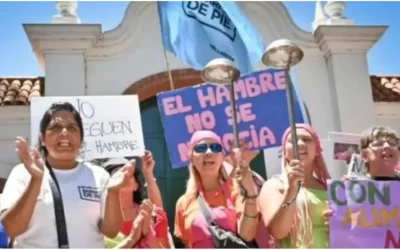 Piqueteros acamparon frente a la Quinta de Olivos y harán vigilia antes del paro de la CGT