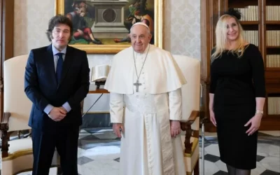 Javier Milei y el Papa estuvieron reunidos una hora en el Vaticano