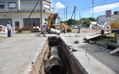 Obra hidráulica para  evitar inundaciones: La solución a un problema histórico  en el Cruce Varela