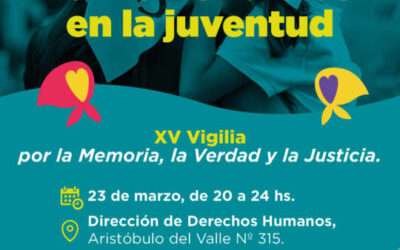 XV Vigilia por la Memoria, la Verdad y la Justicia