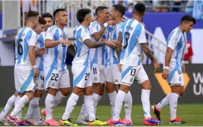 Con Messi como suplente, la Selección argentina le ganó a Ecuador en el primer amistoso previo a la Copa América